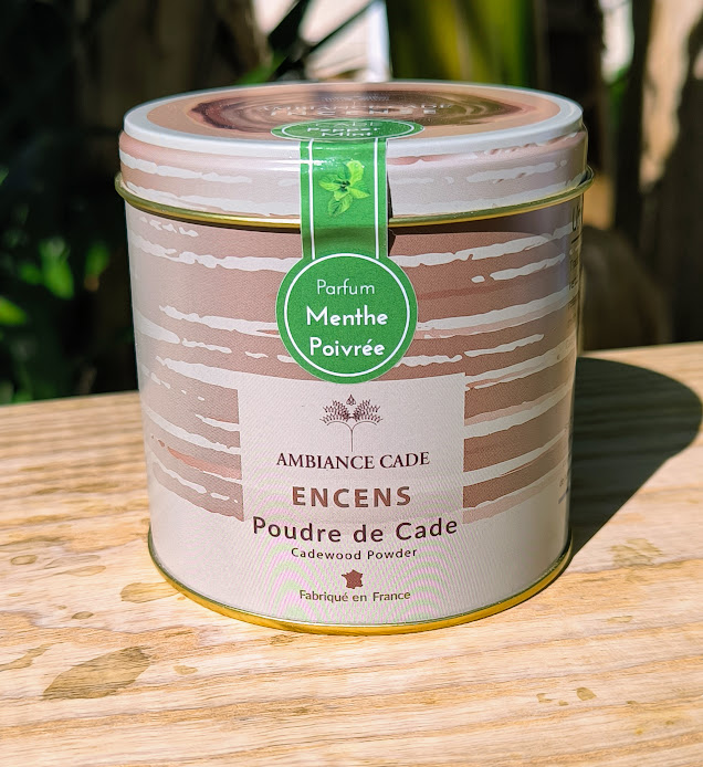 Poudre de Cade  Menthe Poivrée